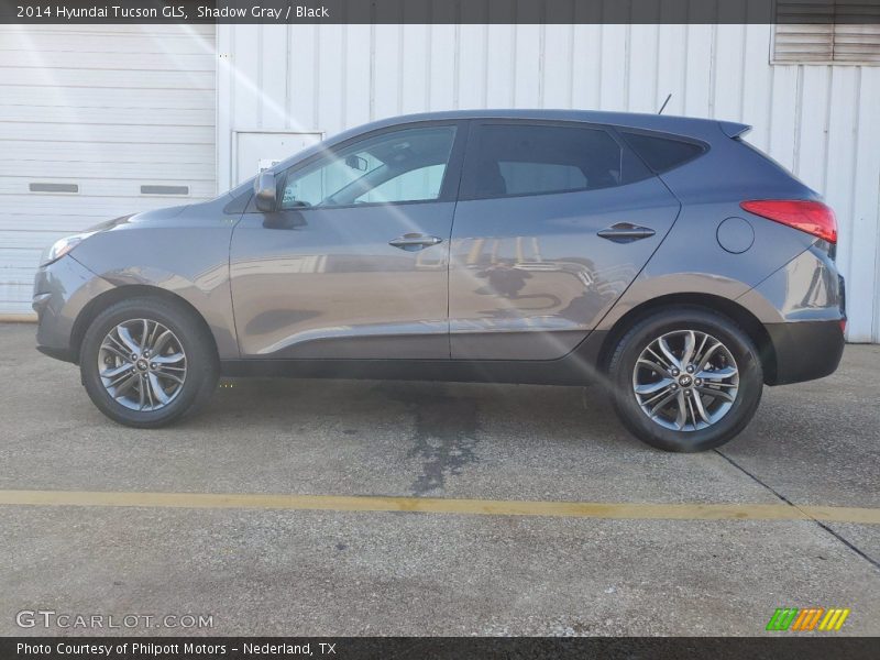 Shadow Gray / Black 2014 Hyundai Tucson GLS