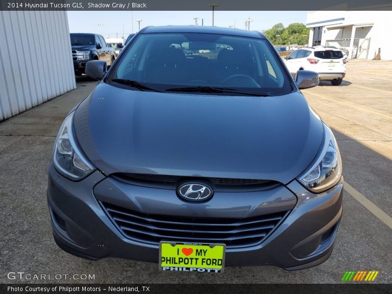 Shadow Gray / Black 2014 Hyundai Tucson GLS