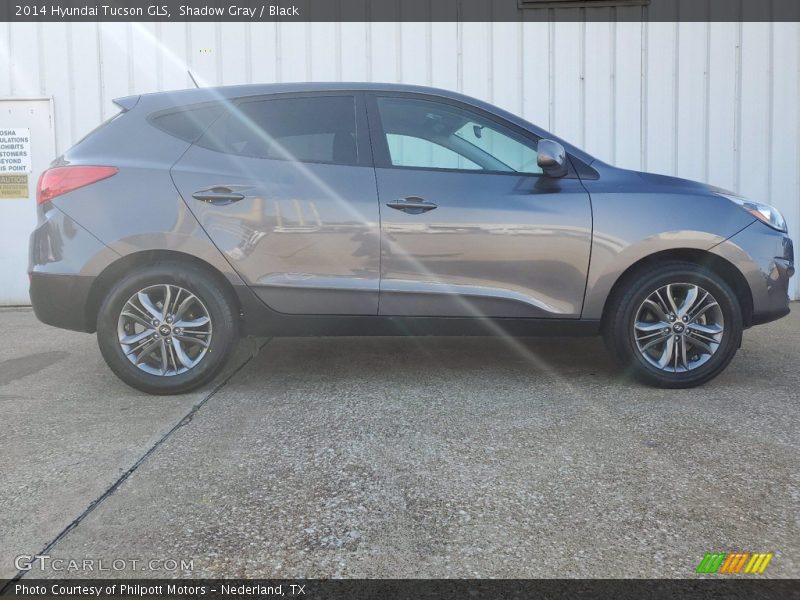 Shadow Gray / Black 2014 Hyundai Tucson GLS