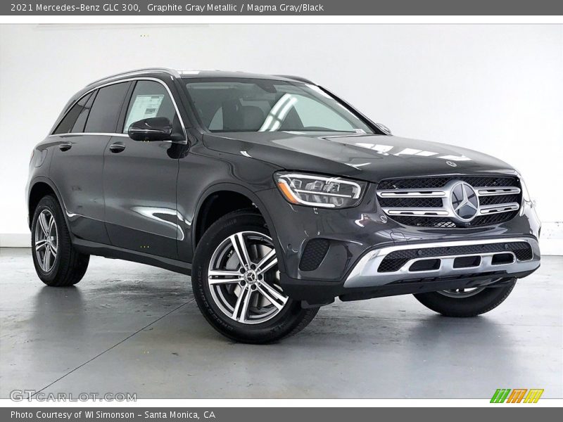 Graphite Gray Metallic / Magma Gray/Black 2021 Mercedes-Benz GLC 300