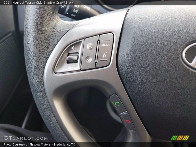 Shadow Gray / Black 2014 Hyundai Tucson GLS