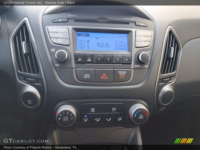 Shadow Gray / Black 2014 Hyundai Tucson GLS