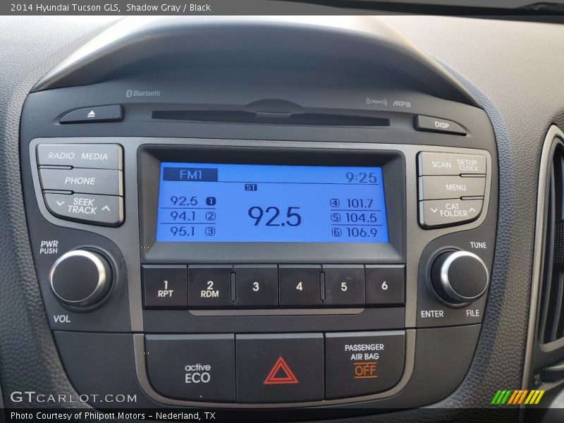 Shadow Gray / Black 2014 Hyundai Tucson GLS