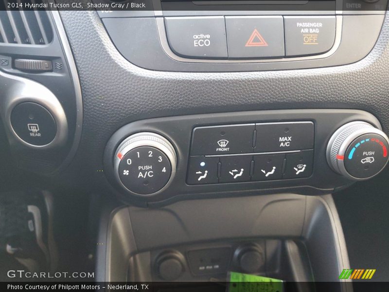 Shadow Gray / Black 2014 Hyundai Tucson GLS