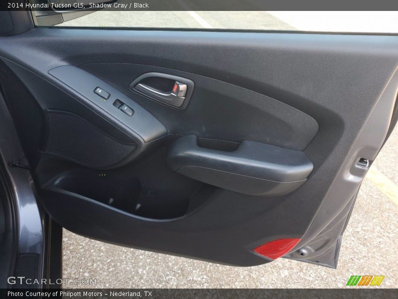 Shadow Gray / Black 2014 Hyundai Tucson GLS