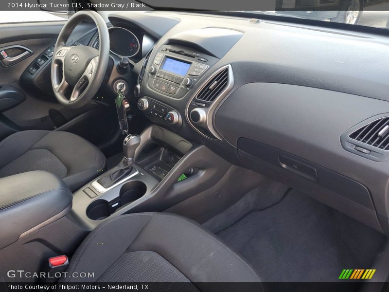 Shadow Gray / Black 2014 Hyundai Tucson GLS