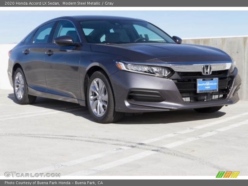 Modern Steel Metallic / Gray 2020 Honda Accord LX Sedan