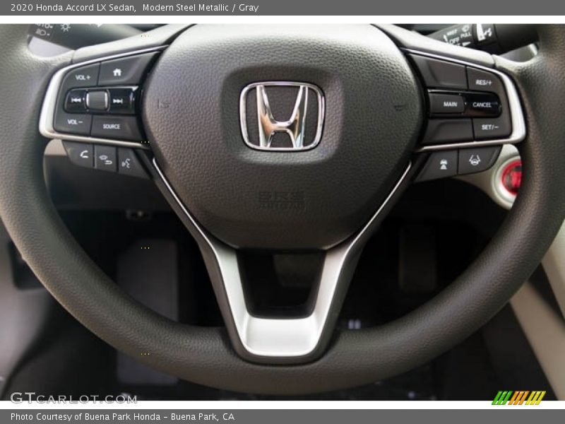 Modern Steel Metallic / Gray 2020 Honda Accord LX Sedan