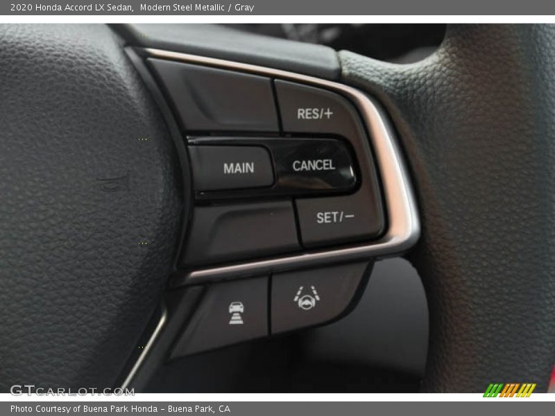 Modern Steel Metallic / Gray 2020 Honda Accord LX Sedan