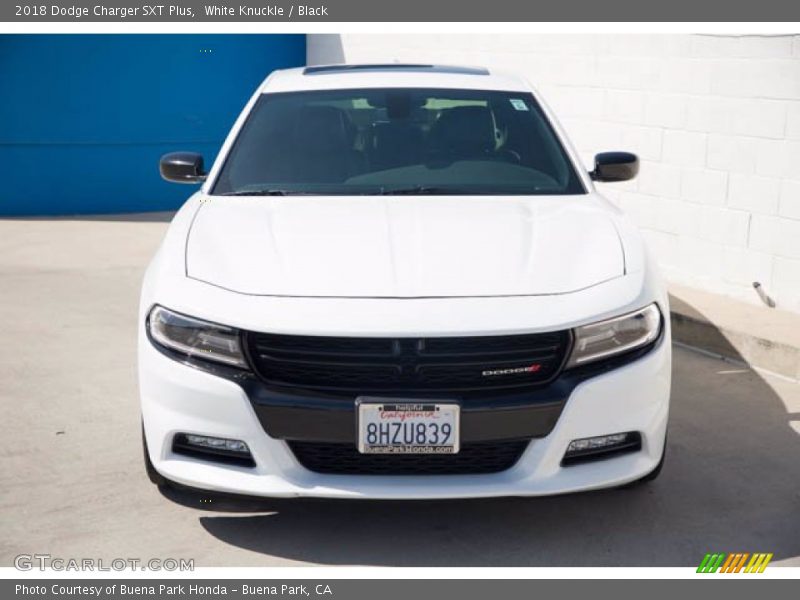 White Knuckle / Black 2018 Dodge Charger SXT Plus