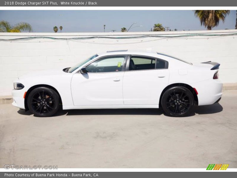White Knuckle / Black 2018 Dodge Charger SXT Plus