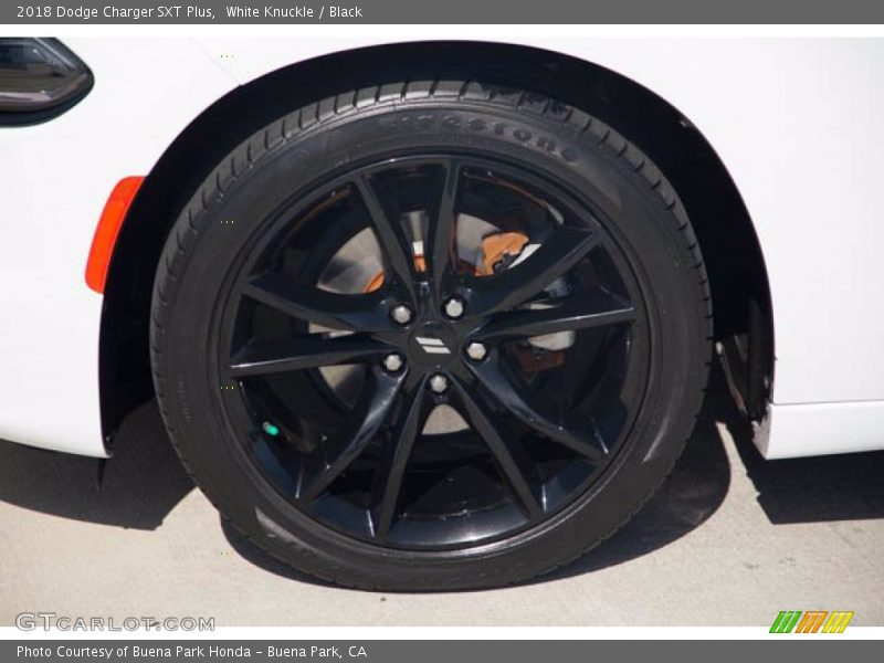 White Knuckle / Black 2018 Dodge Charger SXT Plus