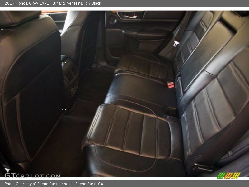 Lunar Silver Metallic / Black 2017 Honda CR-V EX-L