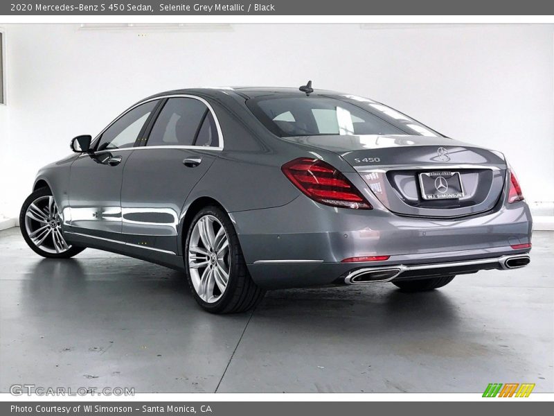 Selenite Grey Metallic / Black 2020 Mercedes-Benz S 450 Sedan