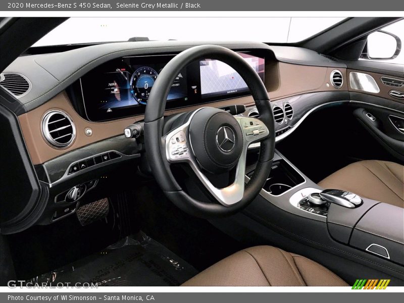 Selenite Grey Metallic / Black 2020 Mercedes-Benz S 450 Sedan