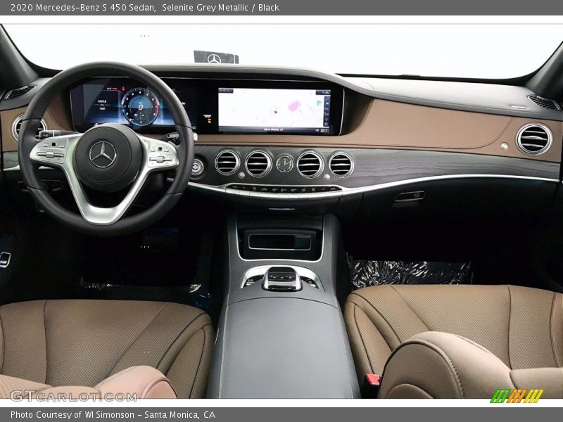 Selenite Grey Metallic / Black 2020 Mercedes-Benz S 450 Sedan