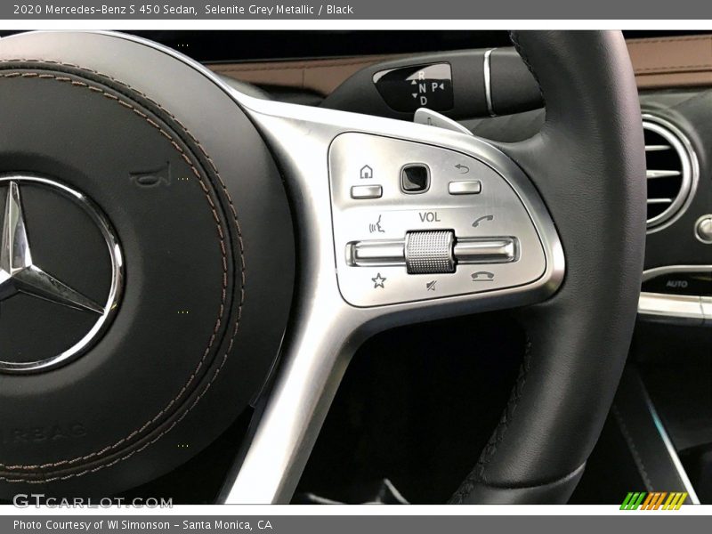 Selenite Grey Metallic / Black 2020 Mercedes-Benz S 450 Sedan