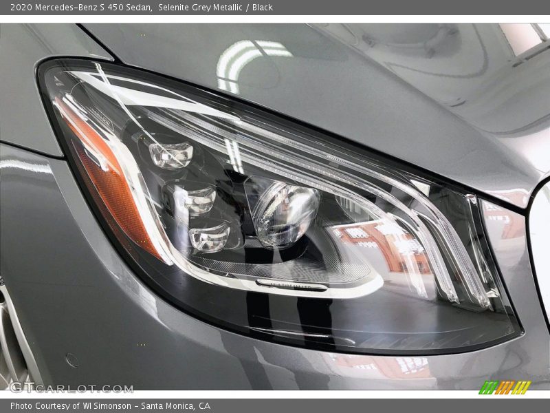 Selenite Grey Metallic / Black 2020 Mercedes-Benz S 450 Sedan