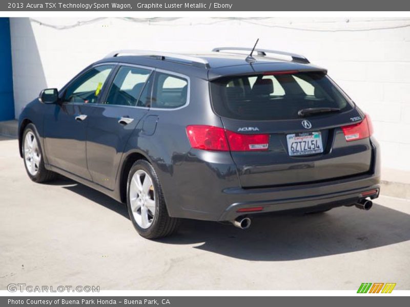 Graphite Luster Metallic / Ebony 2013 Acura TSX Technology Sport Wagon