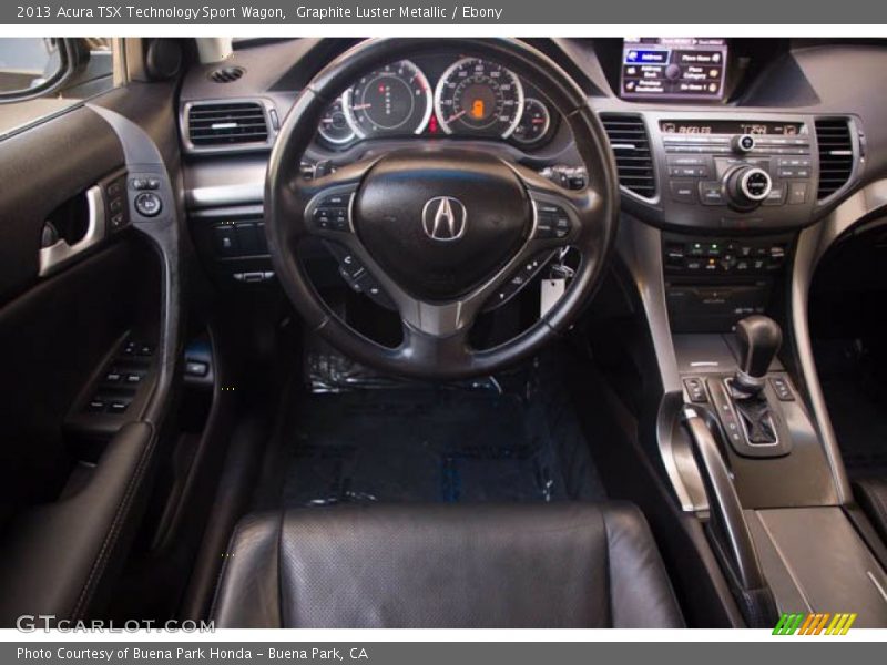Graphite Luster Metallic / Ebony 2013 Acura TSX Technology Sport Wagon