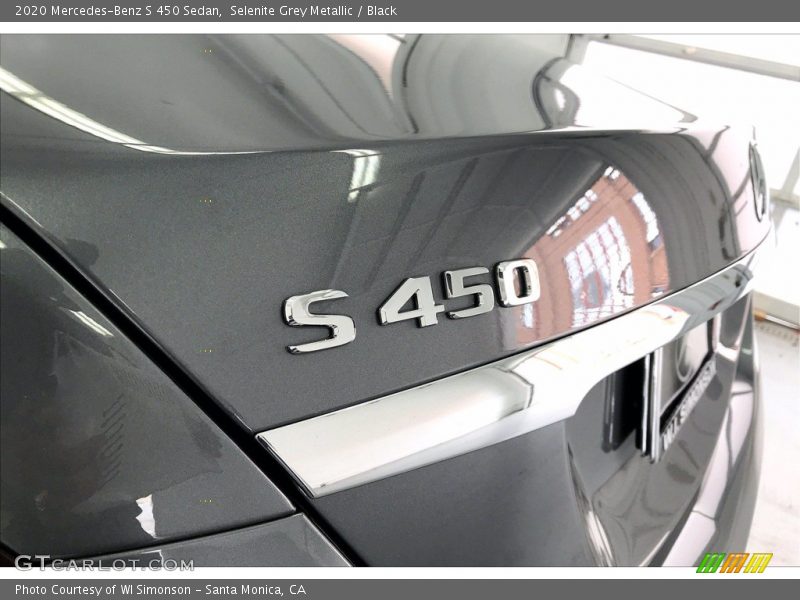 Selenite Grey Metallic / Black 2020 Mercedes-Benz S 450 Sedan