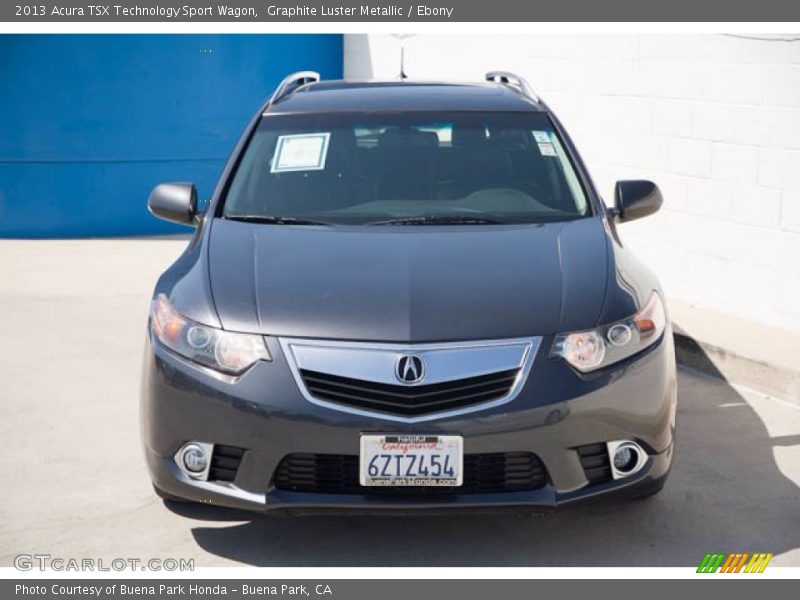 Graphite Luster Metallic / Ebony 2013 Acura TSX Technology Sport Wagon