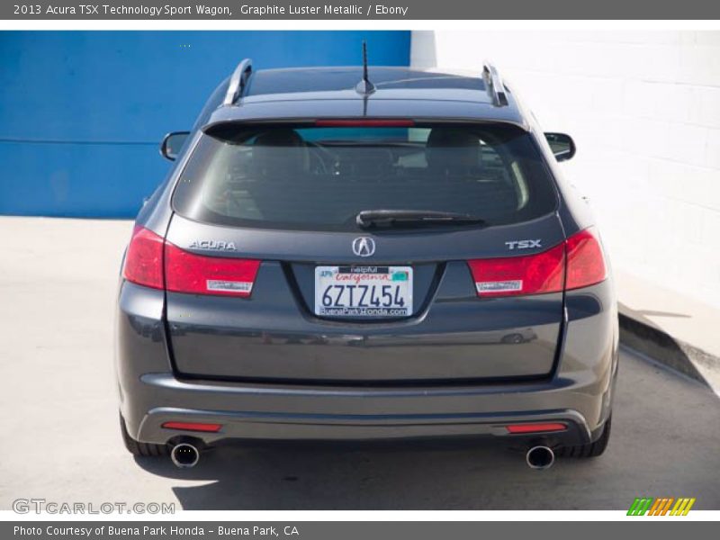 Graphite Luster Metallic / Ebony 2013 Acura TSX Technology Sport Wagon