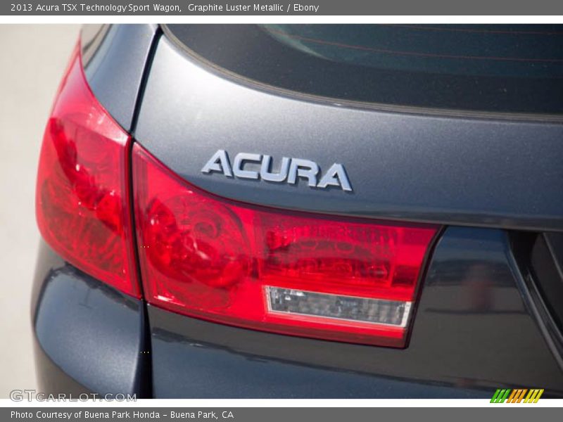 Graphite Luster Metallic / Ebony 2013 Acura TSX Technology Sport Wagon