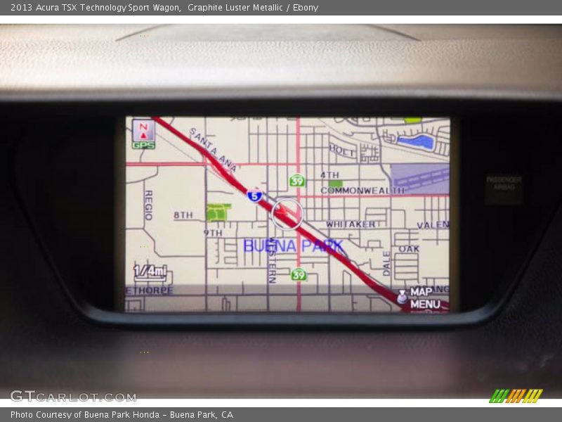 Graphite Luster Metallic / Ebony 2013 Acura TSX Technology Sport Wagon