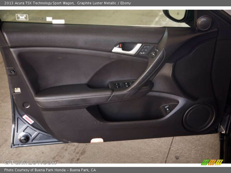 Graphite Luster Metallic / Ebony 2013 Acura TSX Technology Sport Wagon