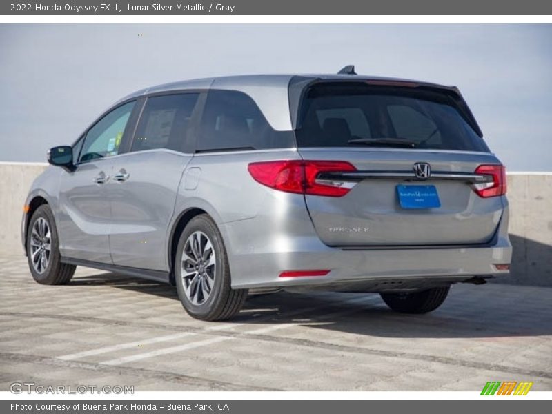 Lunar Silver Metallic / Gray 2022 Honda Odyssey EX-L