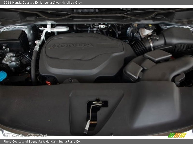Lunar Silver Metallic / Gray 2022 Honda Odyssey EX-L
