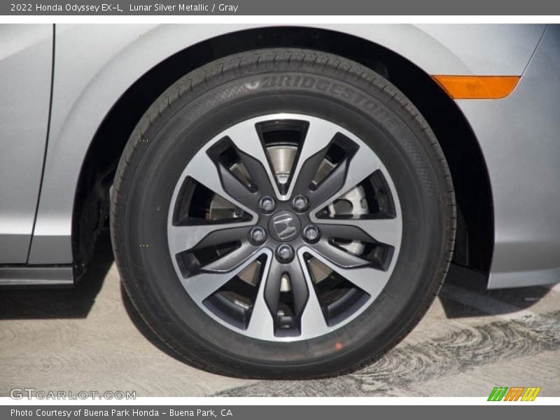 Lunar Silver Metallic / Gray 2022 Honda Odyssey EX-L