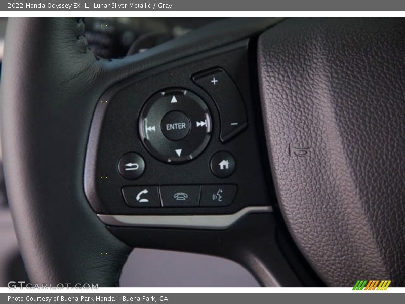 Lunar Silver Metallic / Gray 2022 Honda Odyssey EX-L