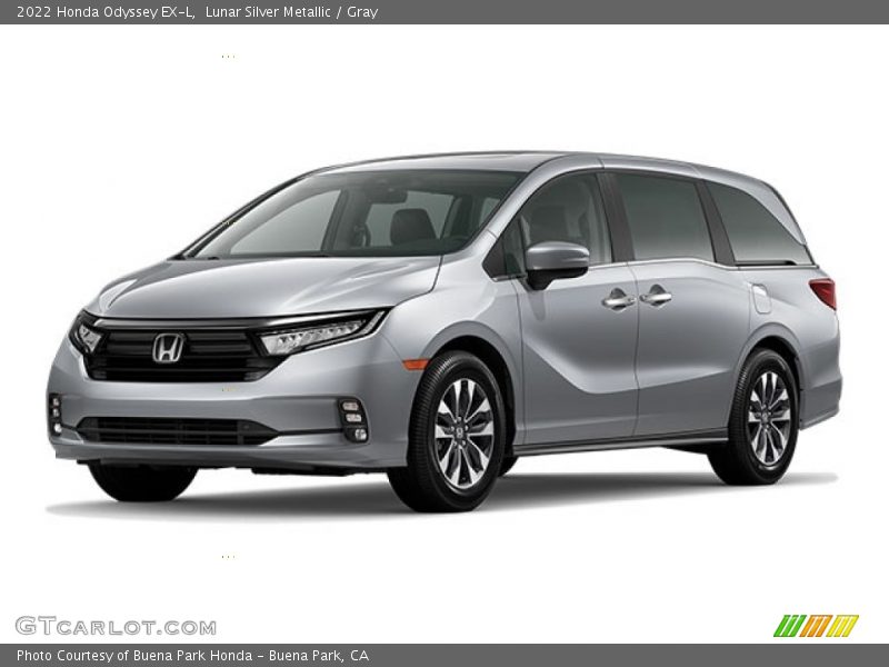 Lunar Silver Metallic / Gray 2022 Honda Odyssey EX-L