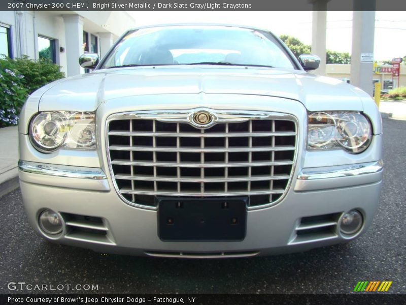 Bright Silver Metallic / Dark Slate Gray/Light Graystone 2007 Chrysler 300 C HEMI