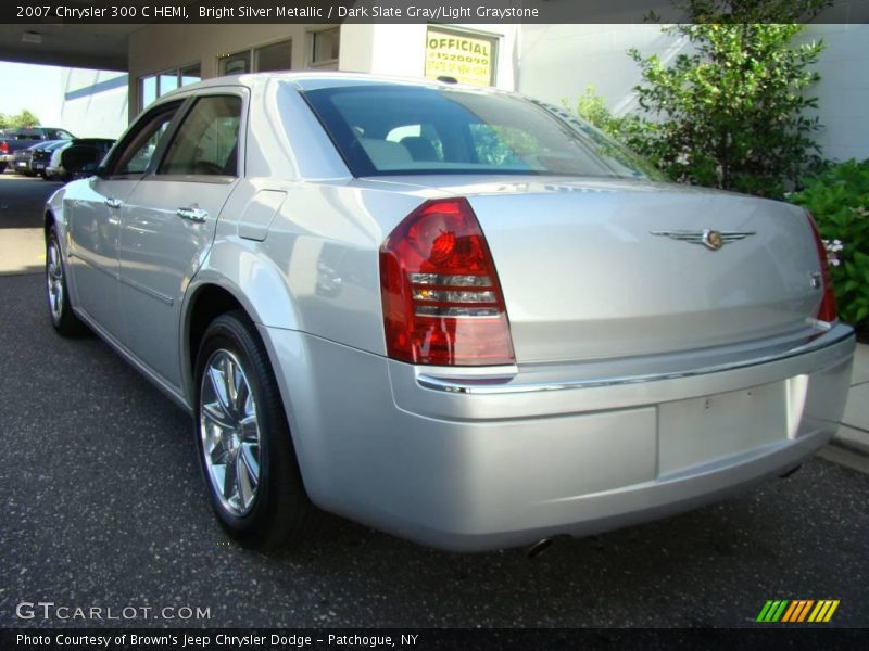 Bright Silver Metallic / Dark Slate Gray/Light Graystone 2007 Chrysler 300 C HEMI