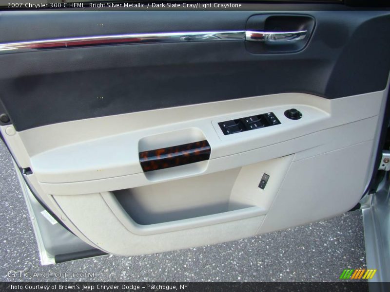 Bright Silver Metallic / Dark Slate Gray/Light Graystone 2007 Chrysler 300 C HEMI
