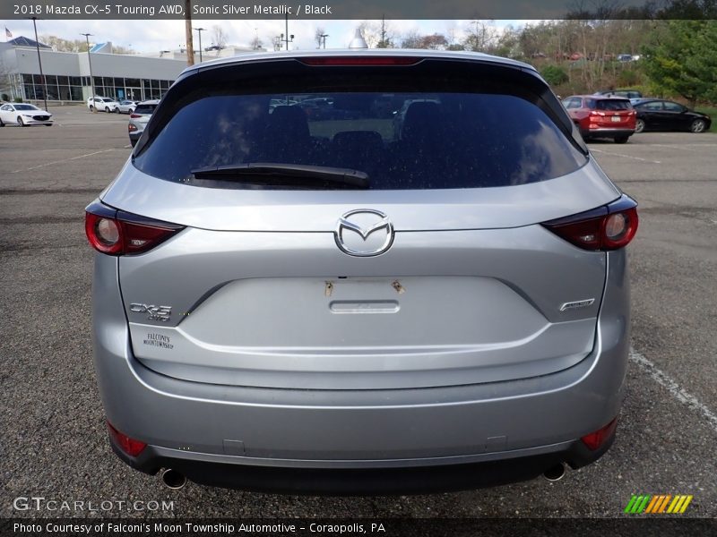 Sonic Silver Metallic / Black 2018 Mazda CX-5 Touring AWD