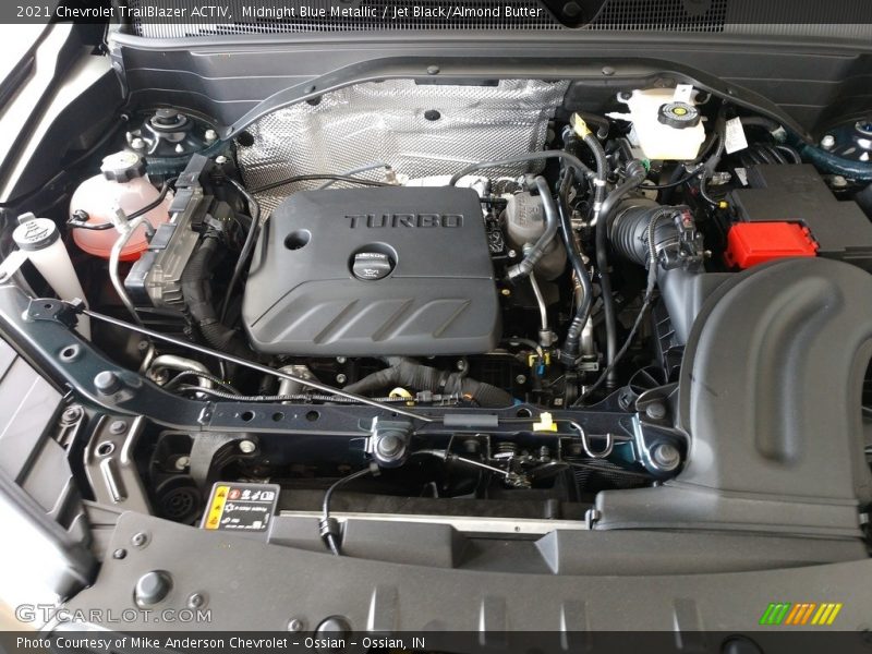 Midnight Blue Metallic / Jet Black/Almond Butter 2021 Chevrolet TrailBlazer ACTIV