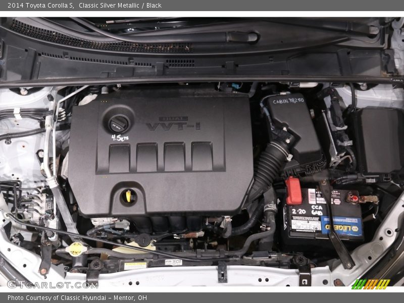 Classic Silver Metallic / Black 2014 Toyota Corolla S