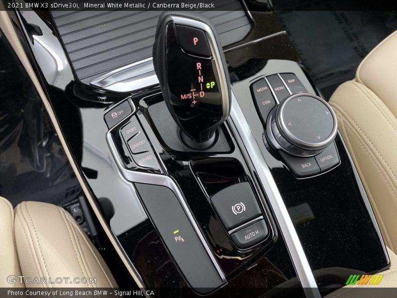 Mineral White Metallic / Canberra Beige/Black 2021 BMW X3 sDrive30i