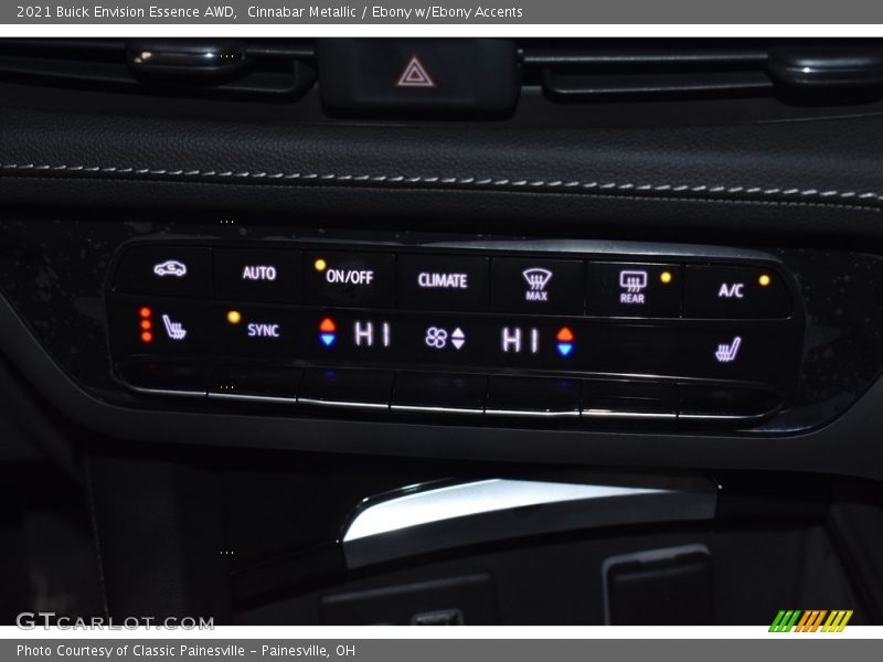 Cinnabar Metallic / Ebony w/Ebony Accents 2021 Buick Envision Essence AWD