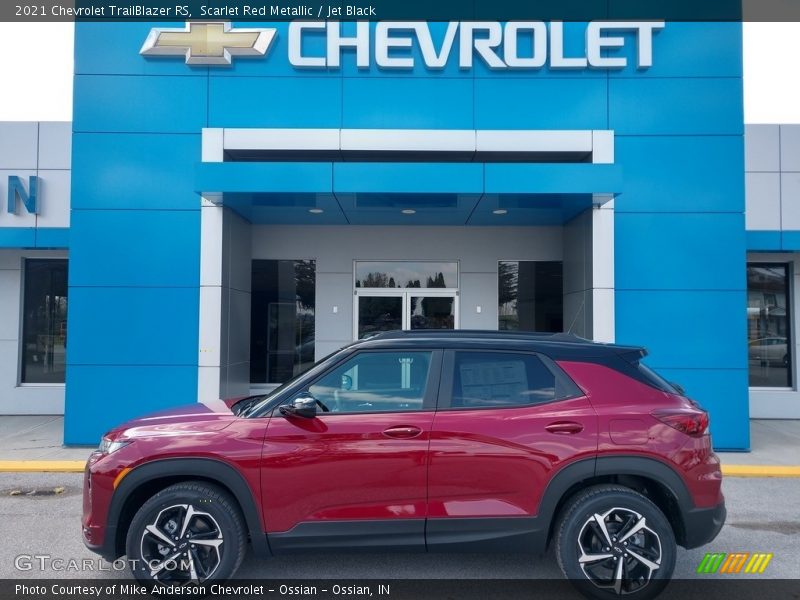 Scarlet Red Metallic / Jet Black 2021 Chevrolet TrailBlazer RS