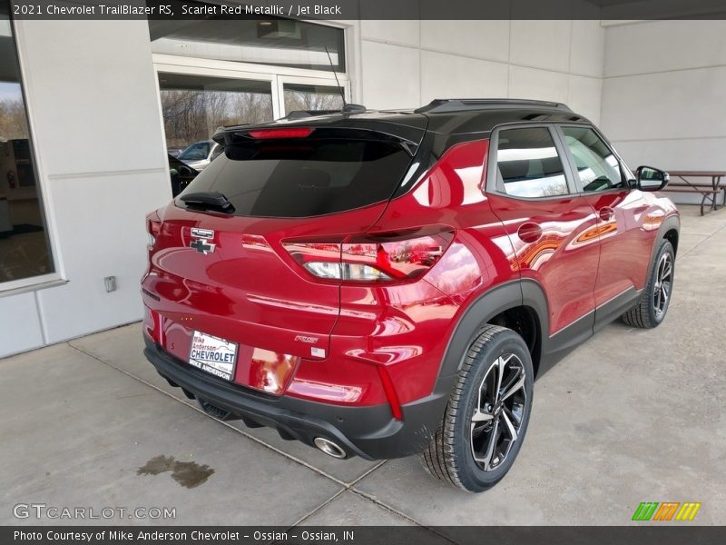 Scarlet Red Metallic / Jet Black 2021 Chevrolet TrailBlazer RS