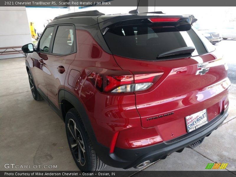 Scarlet Red Metallic / Jet Black 2021 Chevrolet TrailBlazer RS