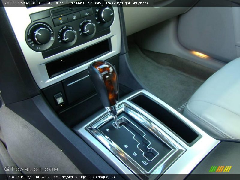 Bright Silver Metallic / Dark Slate Gray/Light Graystone 2007 Chrysler 300 C HEMI