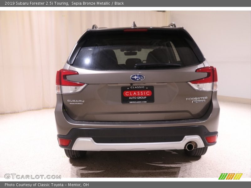 Sepia Bronze Metallic / Black 2019 Subaru Forester 2.5i Touring