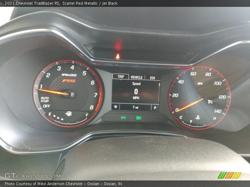 Scarlet Red Metallic / Jet Black 2021 Chevrolet TrailBlazer RS