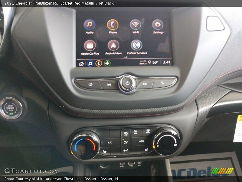 Scarlet Red Metallic / Jet Black 2021 Chevrolet TrailBlazer RS